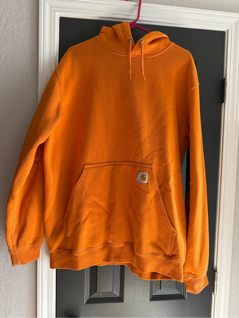 Carhartt Orange Hooded Sweatshirt